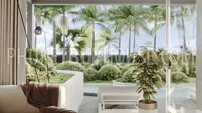 BAN22065: Beachfront Two Bedroom Apartment For Sale Meters away from Bang Tao Beach. Fotoğraf #10
