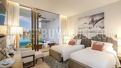 LAG22068: Astonishing 3 Bedroom Penthouse with Ocean views in Bang Tao For Sale. Fotoğraf #4