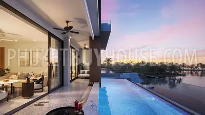LAG22068: Astonishing 3 Bedroom Penthouse with Ocean views in Bang Tao For Sale. Fotoğraf #3