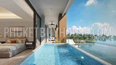 LAG22068: Astonishing 3 Bedroom Penthouse with Ocean views in Bang Tao For Sale. Fotoğraf #14