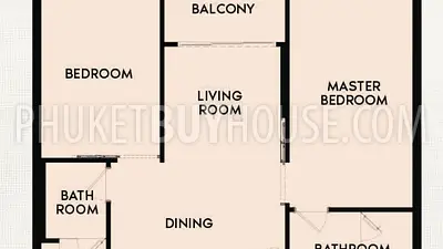 NAY22074: From The Top Developer Two-Bedroom Condo Only 400m away from Nai Yang Beach. Fotoğraf #23