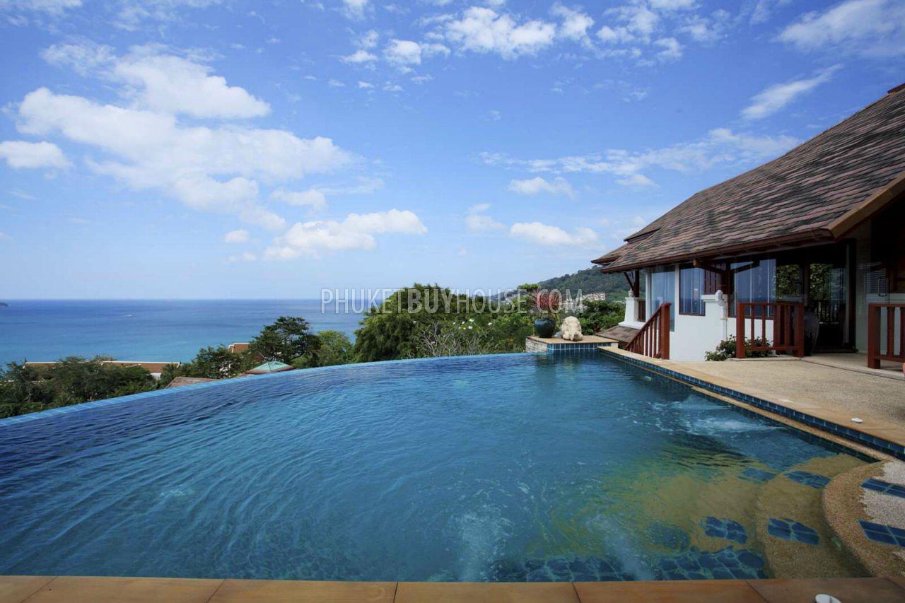 PAT6697: Luxury Villa with Panoramic Sea Views in Patong. Photo #1