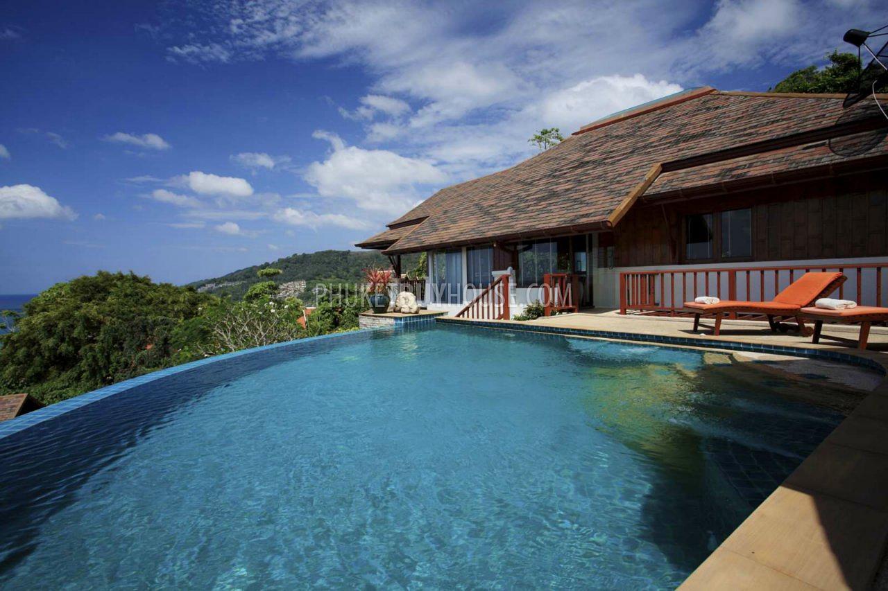 PAT6697: Luxury Villa with Panoramic Sea Views in Patong. Photo #4