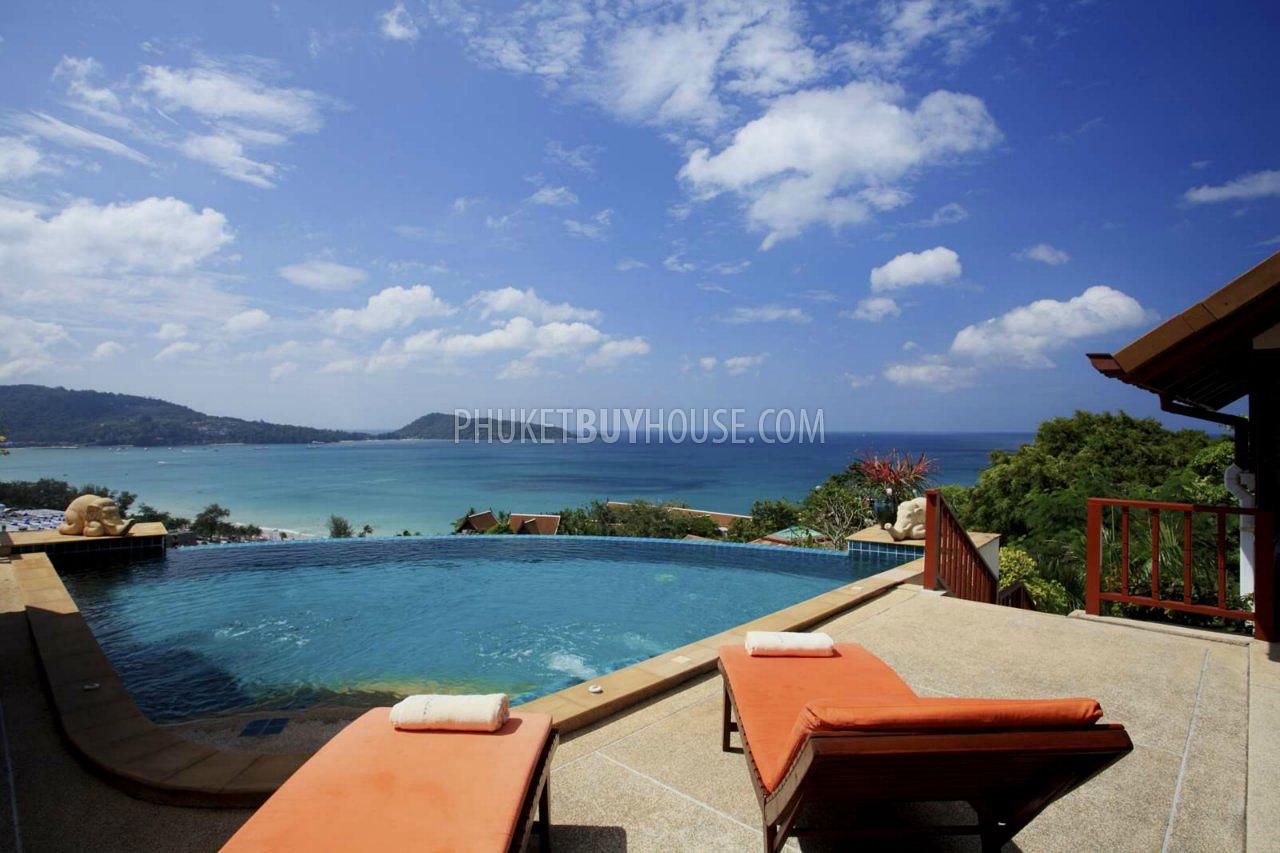 PAT6697: Luxury Villa with Panoramic Sea Views in Patong. Photo #5