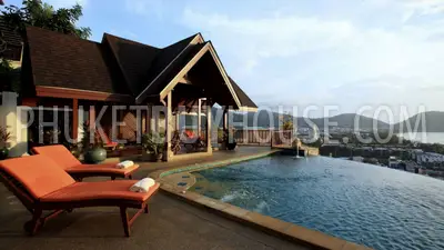 PAT6697: Luxury Villa with Panoramic Sea Views in Patong. Photo #7