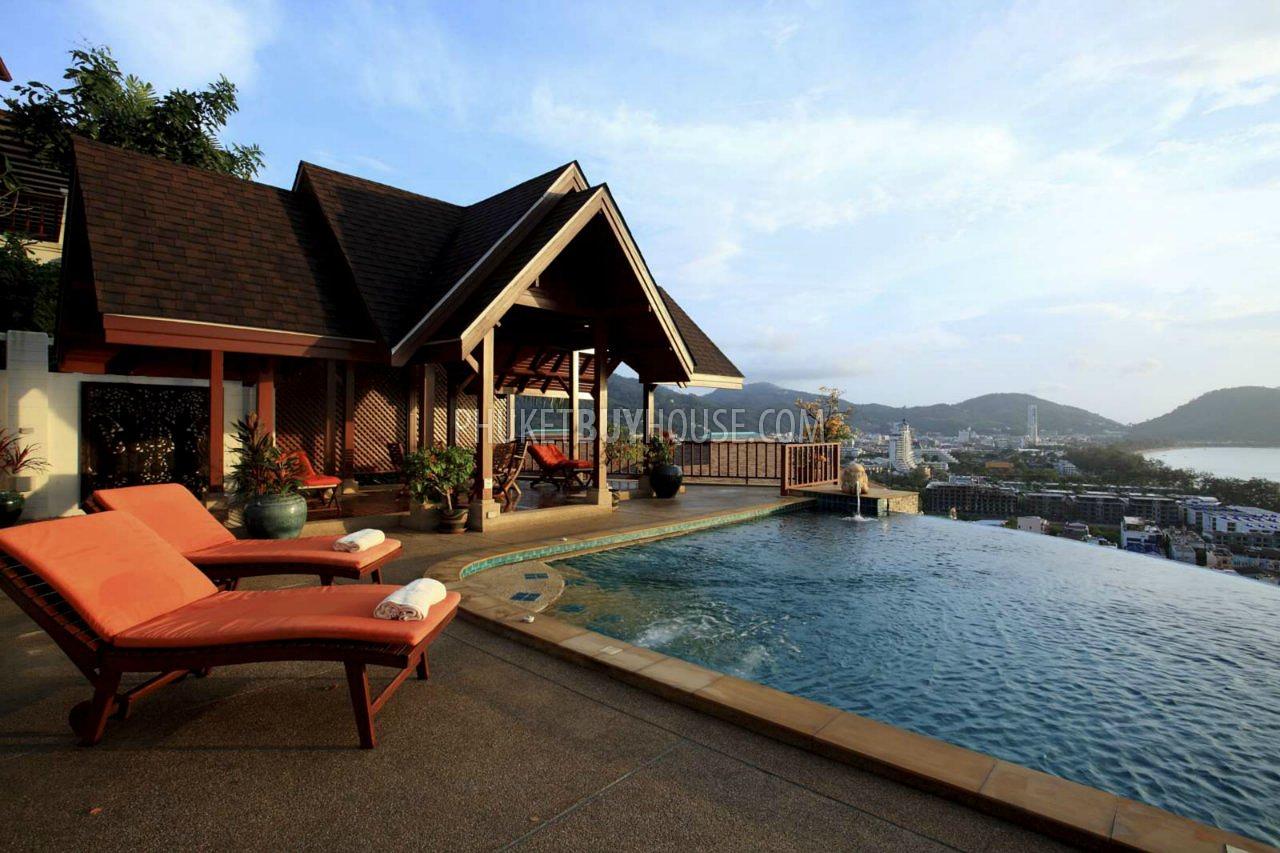 PAT6697: Luxury Villa with Panoramic Sea Views in Patong. Photo #7