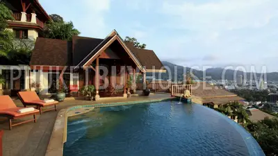 PAT6697: Luxury Villa with Panoramic Sea Views in Patong. Photo #8