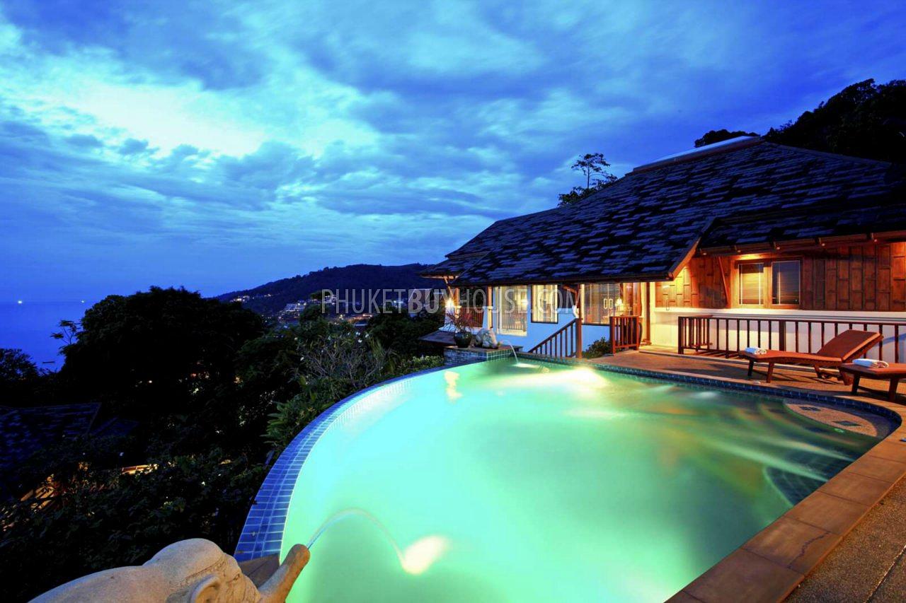 PAT6697: Luxury Villa with Panoramic Sea Views in Patong. Photo #10