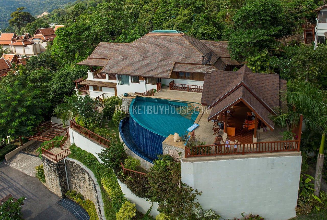 PAT6697: Luxury Villa with Panoramic Sea Views in Patong. Photo #13