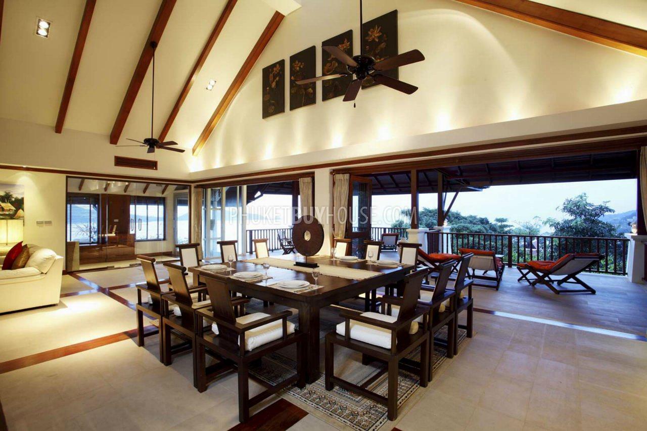 PAT6697: Luxury Villa with Panoramic Sea Views in Patong. Photo #18