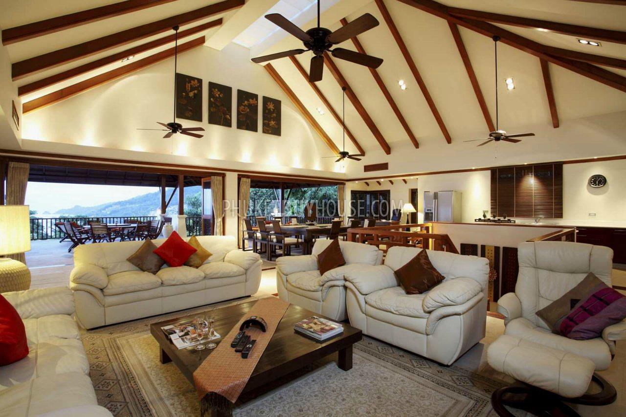 PAT6697: Luxury Villa with Panoramic Sea Views in Patong. Photo #25