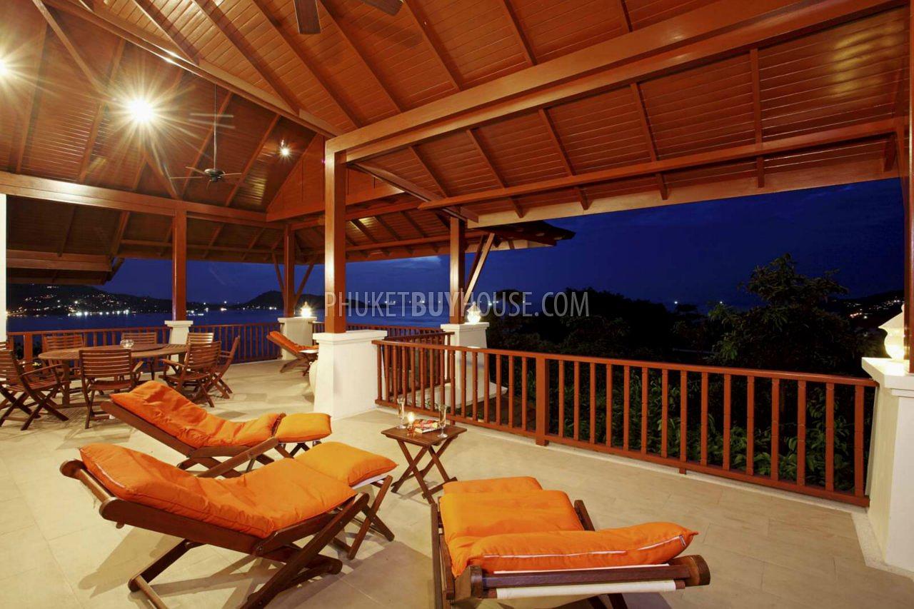 PAT6697: Luxury Villa with Panoramic Sea Views in Patong. Photo #41