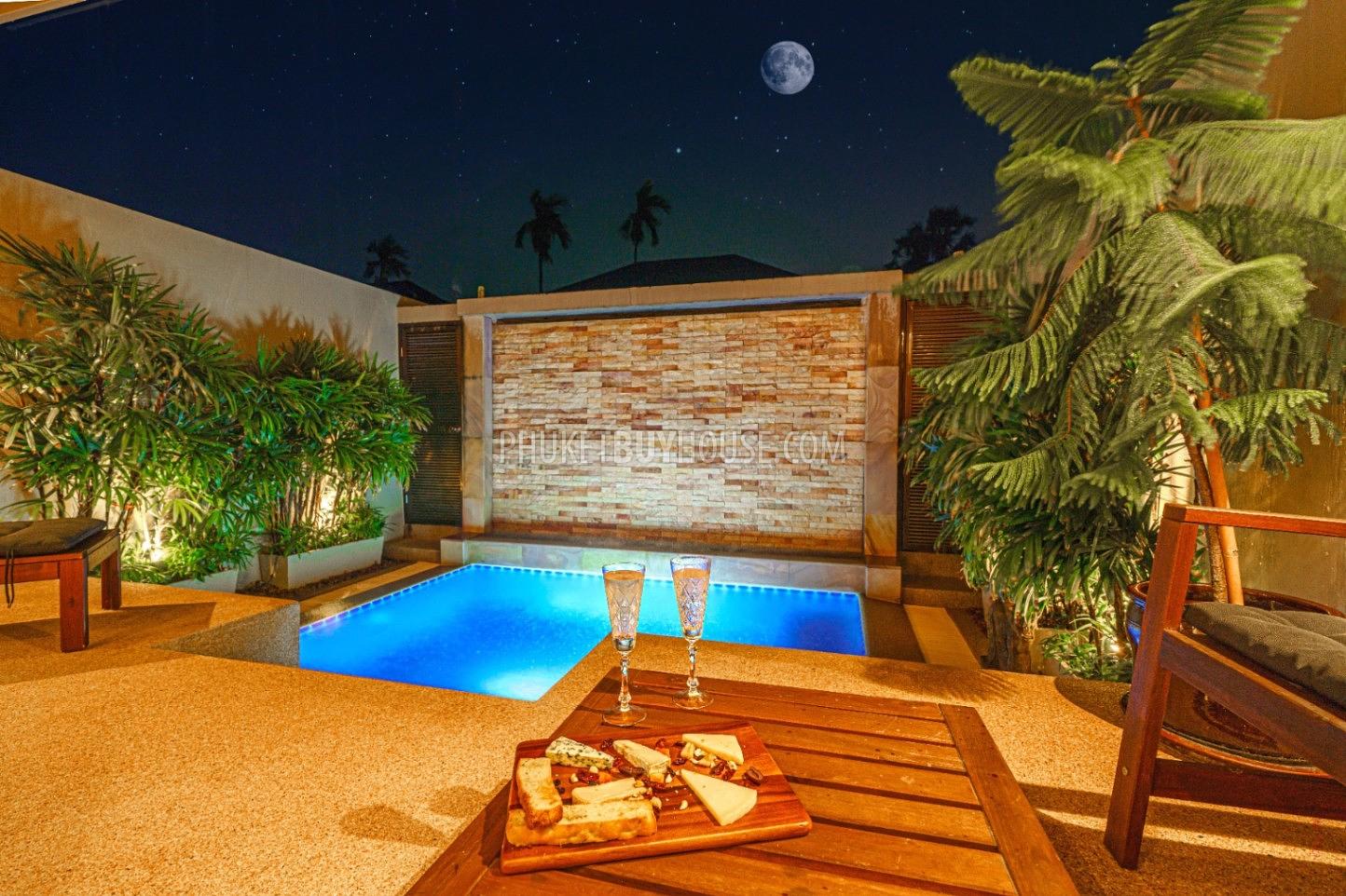 BAN22085: One bedroom villa with private pool on Bangtao beach. Photo #2