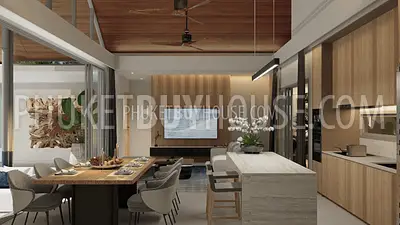 BAN7056: Contemporary Villa with Minimalist Design in Bang Tao. Fotoğraf #8
