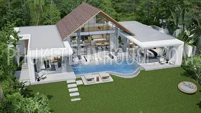 BAN7056: Contemporary Villa with Minimalist Design in Bang Tao. Fotoğraf #5