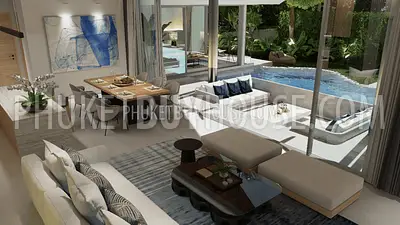 BAN7056: Contemporary Villa with Minimalist Design in Bang Tao. Fotoğraf #11