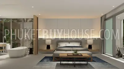 BAN7056: Contemporary Villa with Minimalist Design in Bang Tao. Fotoğraf #7