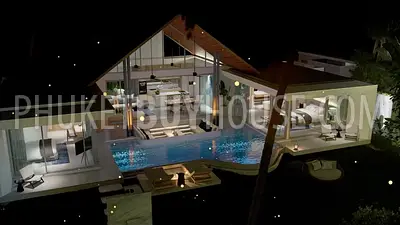 BAN7056: Contemporary Villa with Minimalist Design in Bang Tao. Fotoğraf #4