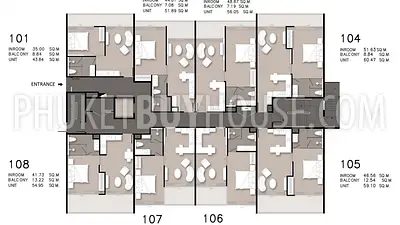 PAT22100: Seize the Opportunity to Acquire the Most Favorable Apartment in Patong. Fotoğraf #6