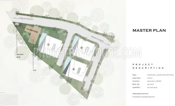 LAY22108: Exclusive Chance to Obtain Limited Edition 3 Bedroom Villa in Layan. Photo #27