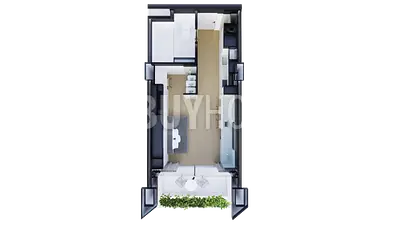 LAY22110: Tropical Luxury Studio For Sale In Prime Location Near Layan Beach. Fotoğraf #7