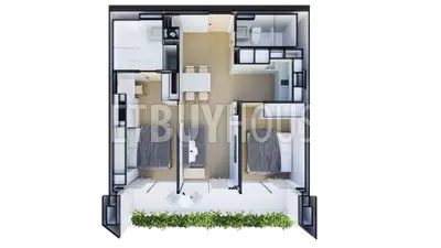 LAY22112: Tropical Luxury 2 Bedroom apartment For Sale In Prime Location Near Layan Beach. Fotoğraf #7