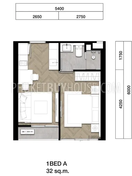 BAN22091: Pre-Sale! Opportunity to Get Most Advantageous 1BR Apartment In Bang Tao. Photo #17