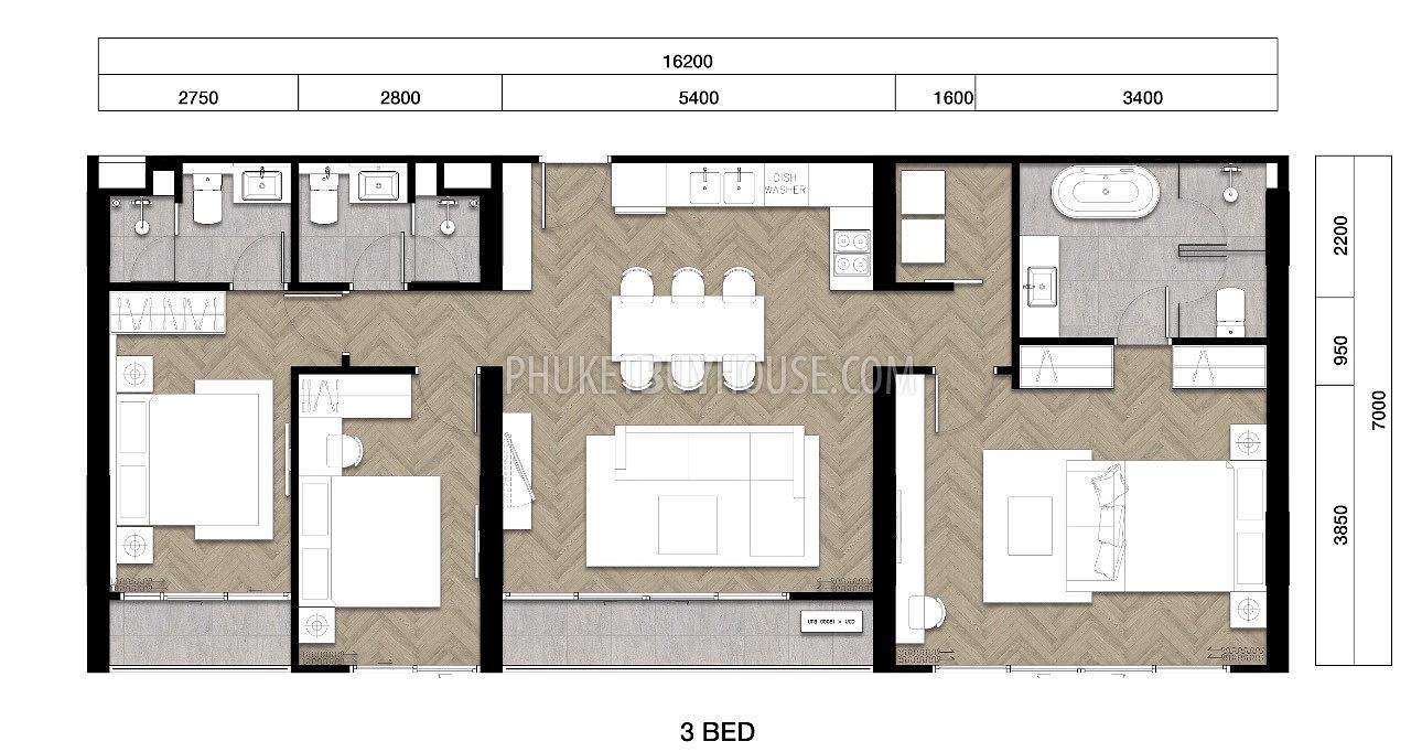 BAN22115: Pre-Sale! Opportunity to Get Most Advantageous 3BR Apartment In Bang Tao. Photo #19