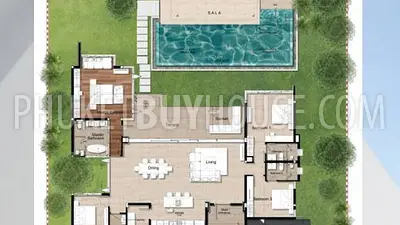 LAY6719: Designer Villa in New Project on Layan Beach. Fotoğraf #9
