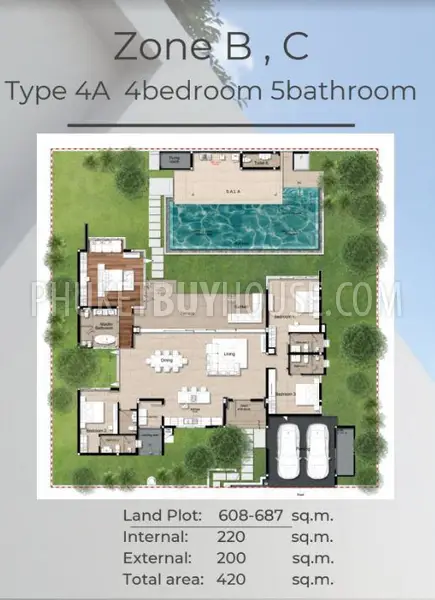 LAY6719: Designer Villa in New Project on Layan Beach. Photo #9