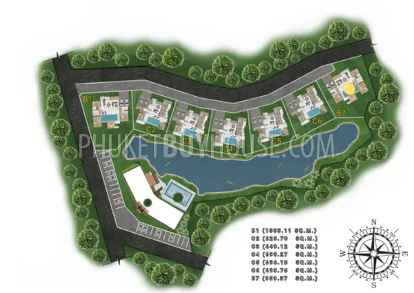 TAL22132: Tranquil Elegance: 3-Bedroom Luxury Villa For Sale in Thalang. Photo #8