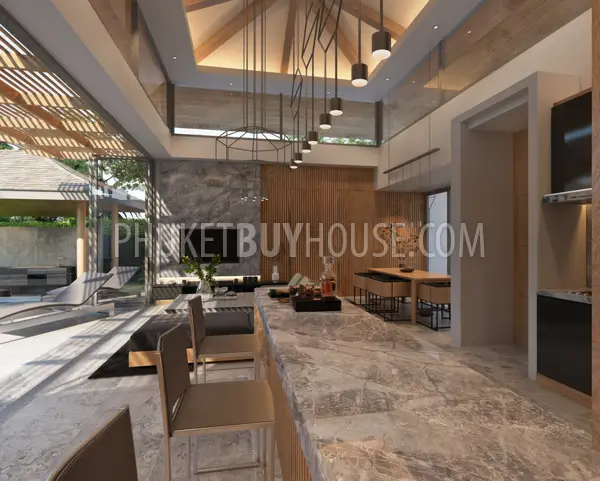 TAL22132: Tranquil Elegance: 3-Bedroom Luxury Villa For Sale in Thalang. Photo #6