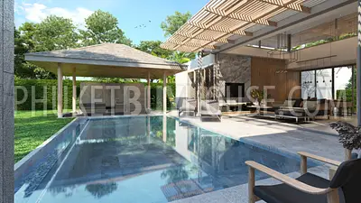 TAL22132: Tranquil Elegance: 3-Bedroom Luxury Villa For Sale in Thalang. Photo #2