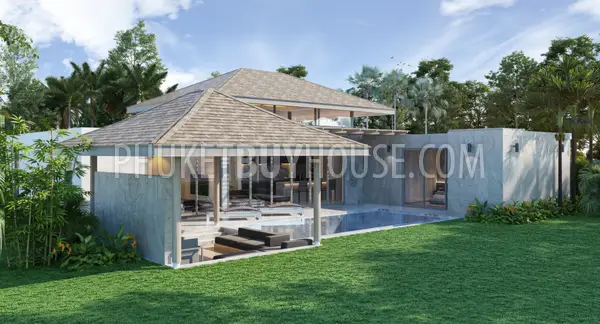 TAL22132: Tranquil Elegance: 3-Bedroom Luxury Villa For Sale in Thalang. Photo #1