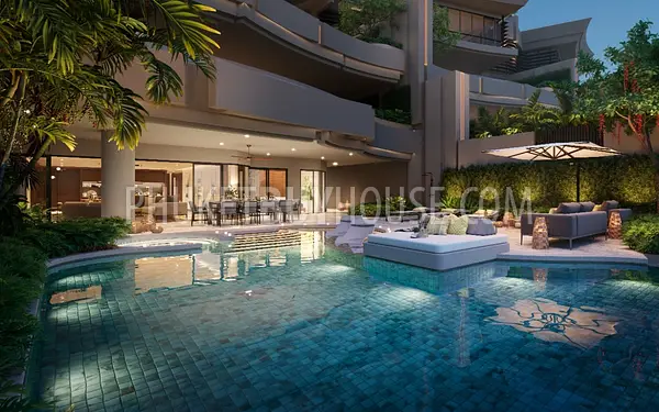 LAG7072: Seafront 3-Bedroom Apartments at Bang Tao beach. Photo #1