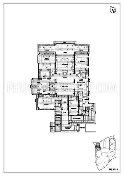 KAM6753: Luxury Penthouse with Panoramic Sea Views in Kamala. Photo #9