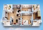 KAT22140: Modern 2-Bedroom Apartment - Oasis in Central Phuket for Sale. Thumbnail #11