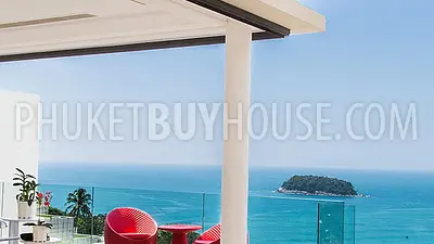 KAT6763: Penthouse with Sea View, Kata Beach. Photo #1