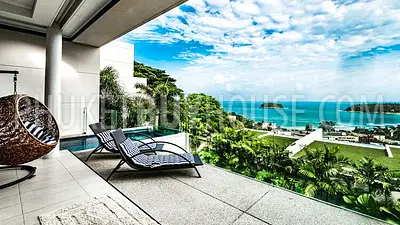 KAT6763: Penthouse with Sea View, Kata Beach. Photo #4