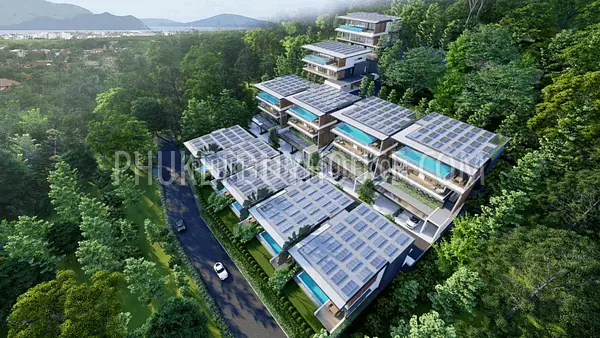 CHA6911: New Villa Complex in Chalong. Photo #9