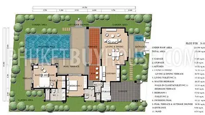 NAI7184: Two Bedroom Pool Villa in Nai Harn. Photo #2