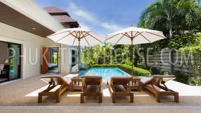 NAI7184: Two Bedroom Pool Villa in Nai Harn. Photo #17
