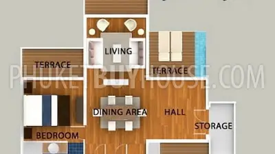 PHA6738: Apartment with Panoramic Sea View in Phang Nga. Photo #11