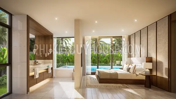 BAN22125: Double-Volume Living and Rooftop Bliss with 3 Bedroom Villa in Bang Tao for Sale. Photo #4