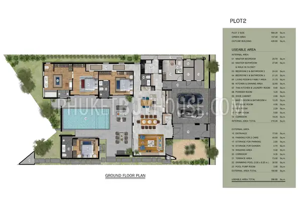 TAL22004: Elegant 3 Bedroom Pool Villa Where Every Detail Crafted with Care For Sale In Thalang. 照片 #19