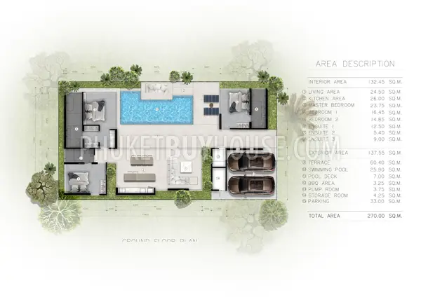 NAY22126: Irresistible Tropical Haven with This 3 Bedroom Villa for Sale in Nai Yang. Photo #5