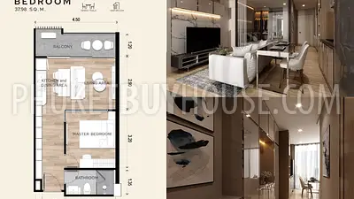 KAT22130: Appealing One Bedroom Apartment in Kata Area. Photo #16