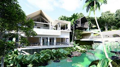 EAS6790: Villa for 4 Bedrooms in a new Project in Phuket. Photo #12