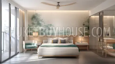 KAM6183: Studio in a New Huge Project 180 Meters from Kamala Beach. Photo #9