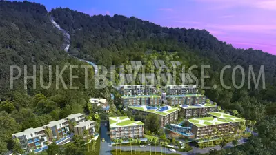 KAM6183: Studio in a New Huge Project 180 Meters from Kamala Beach. Photo #28